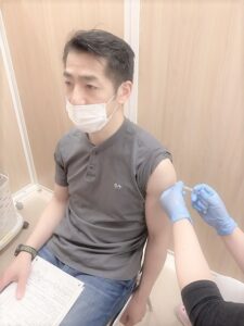 コロナワクチン接種1回目 コロナワクチン接種1回目