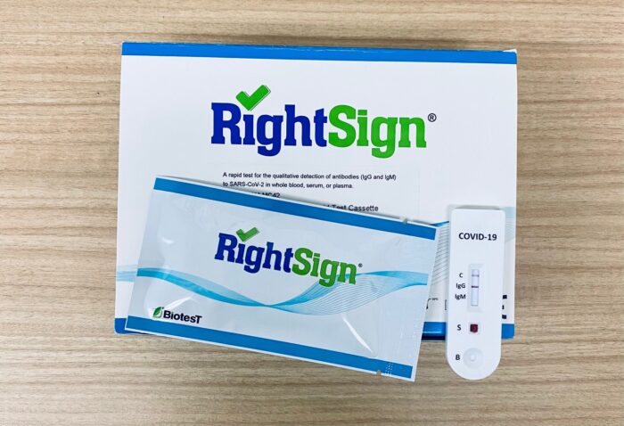 RightSign COVID-19 IgG/IgM Rapid Test Cassette